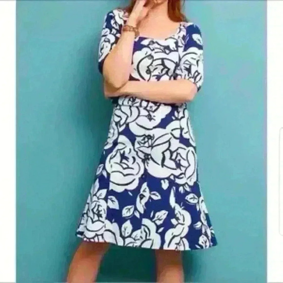 NWT! ANTHROPOLOGIE Maeve Amiens Flounced Floral Motif Skirt/Top Set - Picture 1 of 14